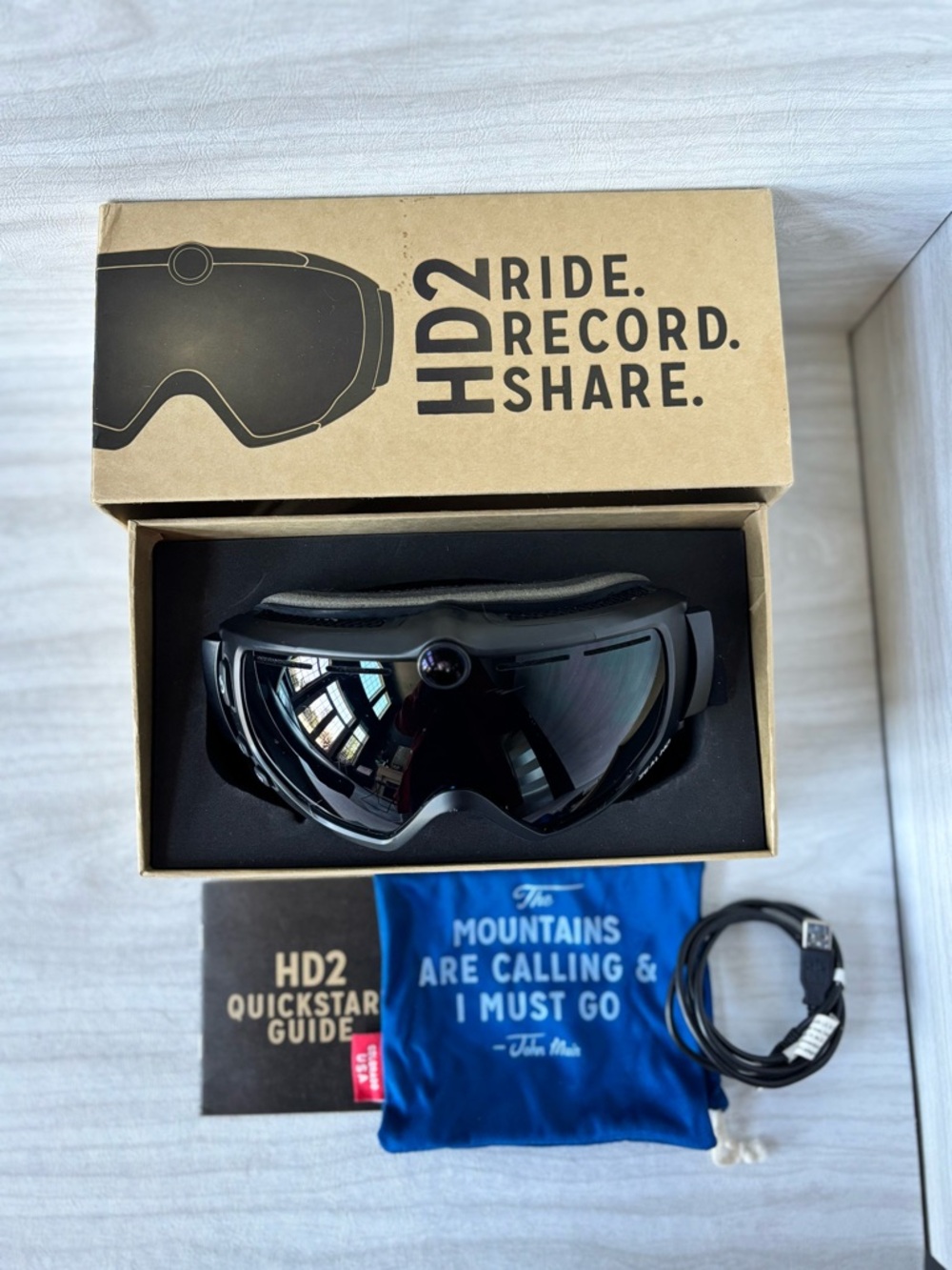 Zeal HD2 Camera Goggles - Ski Snowboard